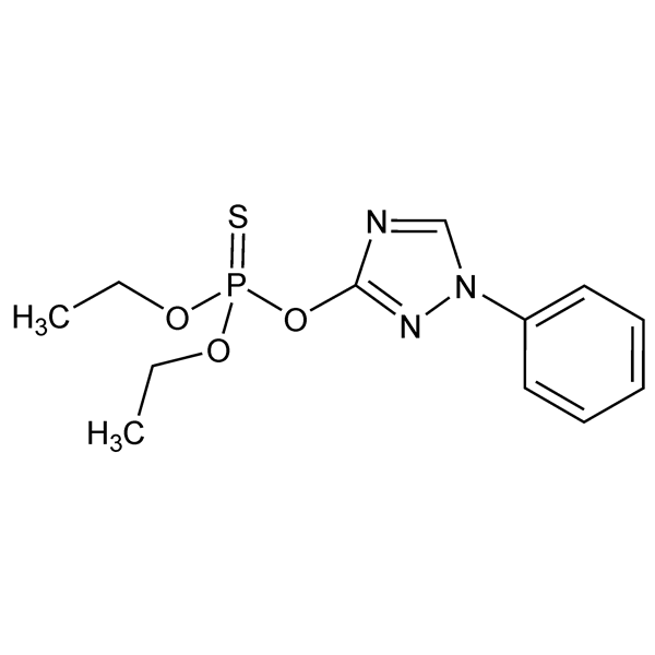 Graphical representation of Triazophos