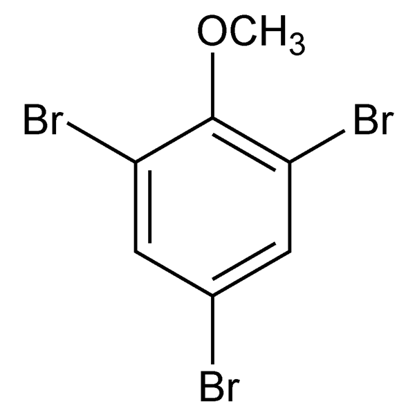 Graphical representation of 2,4,6-Tribromoanisole