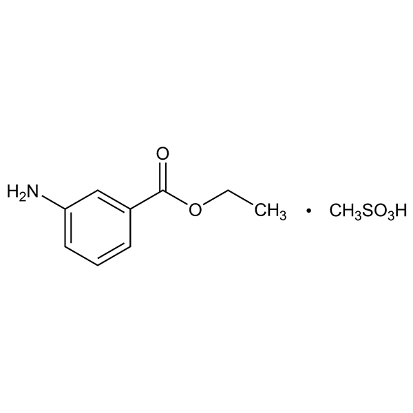 Graphical representation of Tricaine