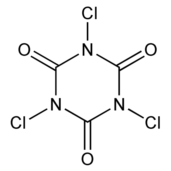 Graphical representation of Trichloroisocyanuric Acid