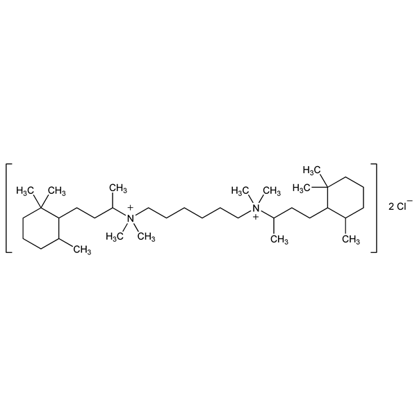 Graphical representation of Triclobisonium Chloride