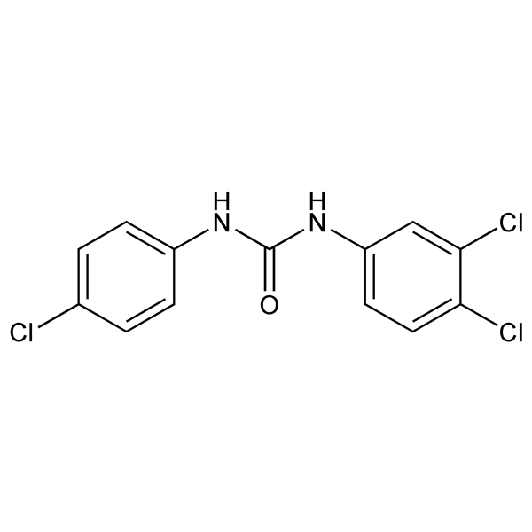 Graphical representation of Triclocarban