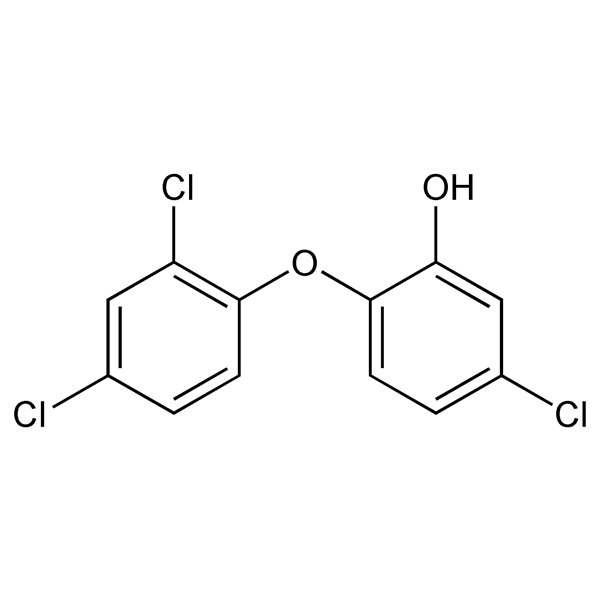 Graphical representation of Triclosan