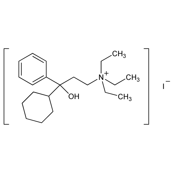 Graphical representation of Tridihexethyl Iodide