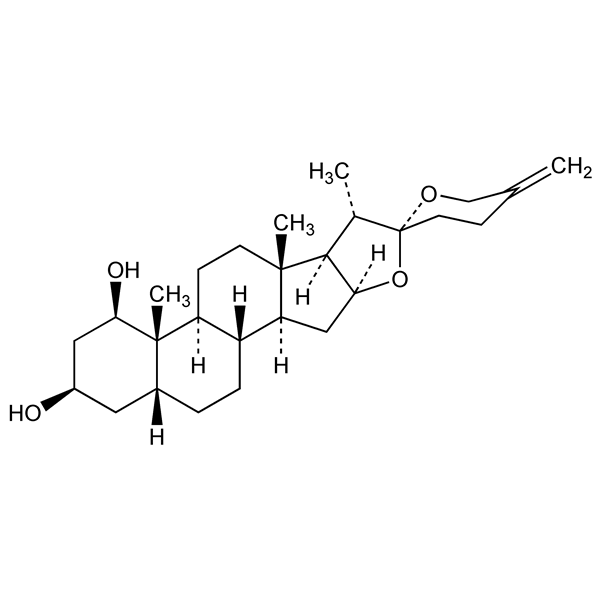 Graphical representation of Convallamarogenin