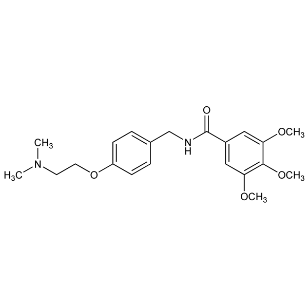 Graphical representation of Trimethobenzamide