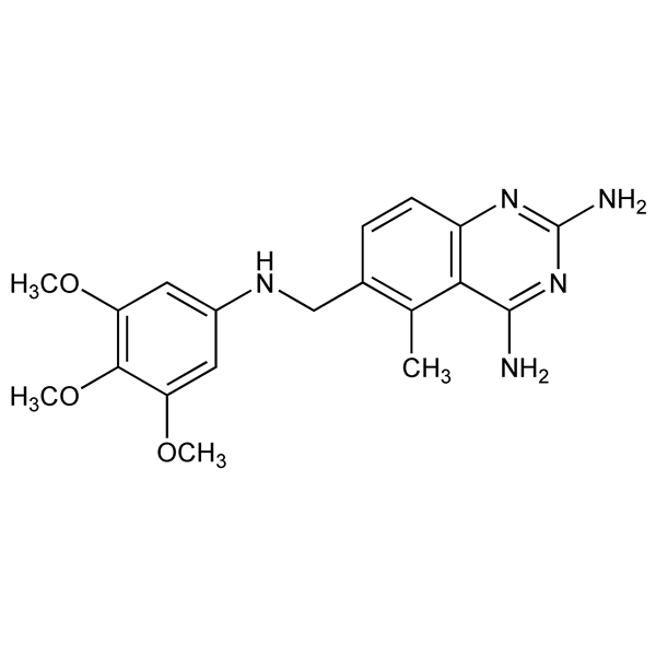 Graphical representation of Trimetrexate