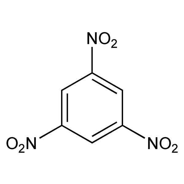 Graphical representation of sym-Trinitrobenzene