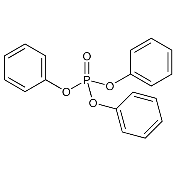 Graphical representation of Triphenyl Phosphate