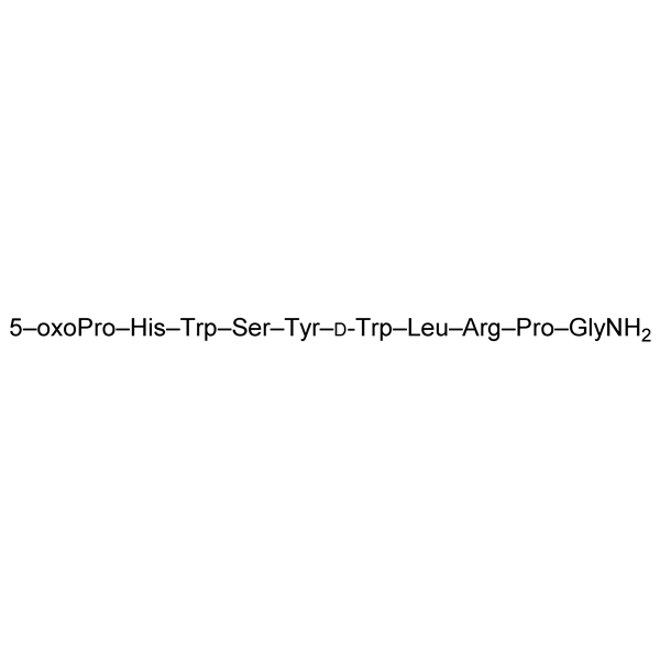 Graphical representation of Triptorelin