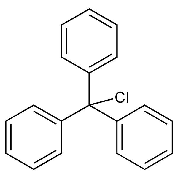 Graphical representation of Trityl Chloride