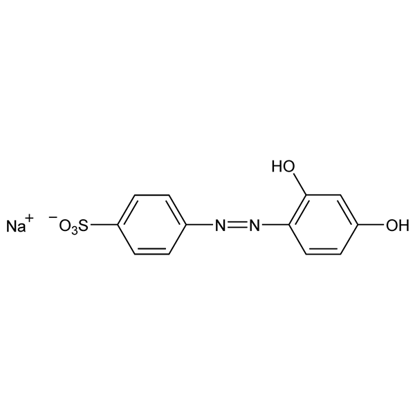 Graphical representation of Tropaeolin O