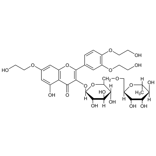 Graphical representation of Troxerutin