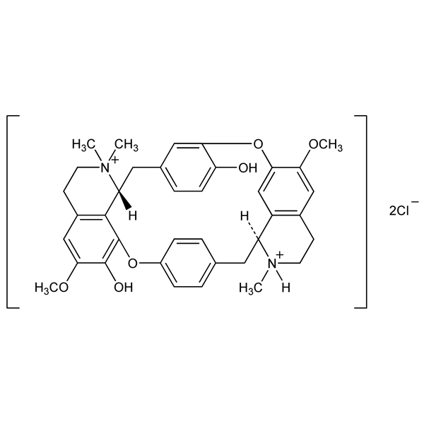 Graphical representation of Tubocurarine Chloride