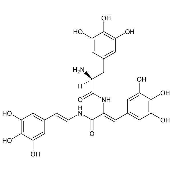 Graphical representation of Tunichrome B-1