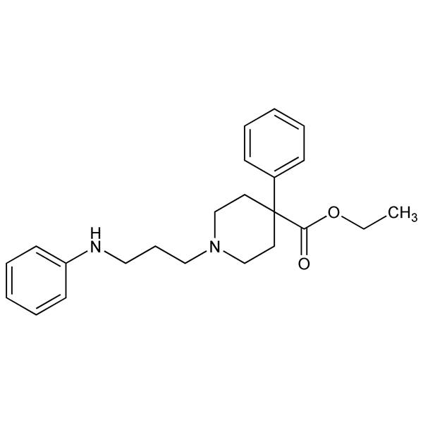 Graphical representation of Piminodine