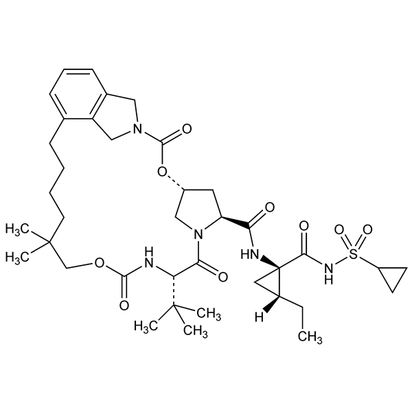 Graphical representation of Vaniprevir