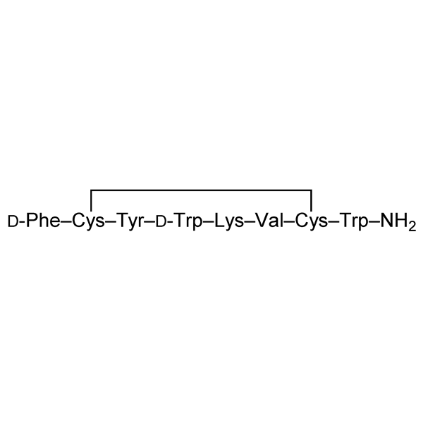 Graphical representation of Vapreotide