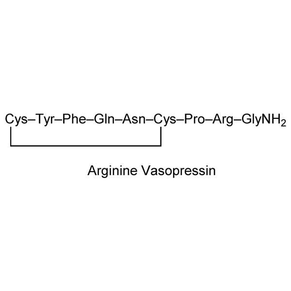 Graphical representation of Vasopressin