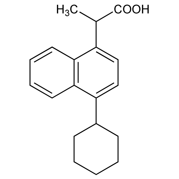 Graphical representation of Vedaprofen