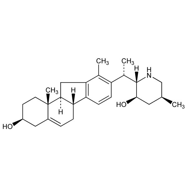 Graphical representation of Veratramine