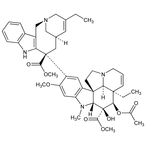 Graphical representation of Vinorelbine