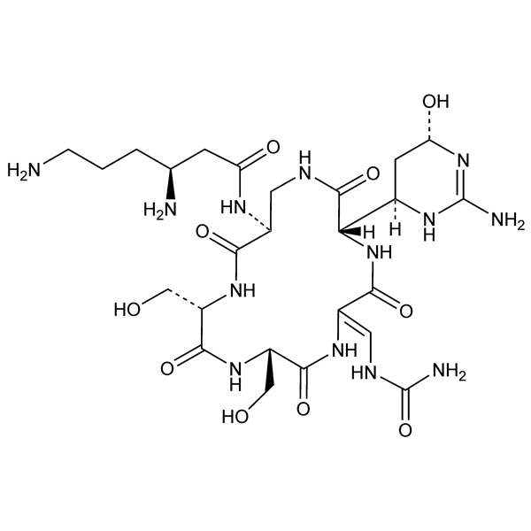 Graphical representation of Viomycin