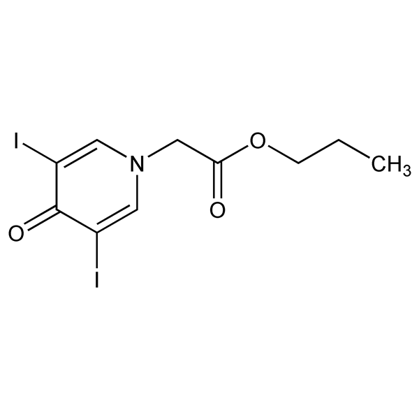 Graphical representation of Propyliodone