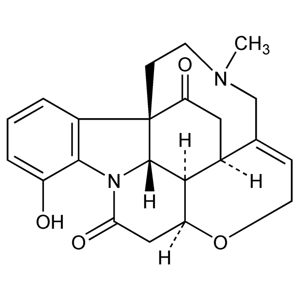 Graphical representation of Vomicine