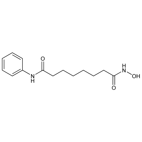 Graphical representation of Vorinostat