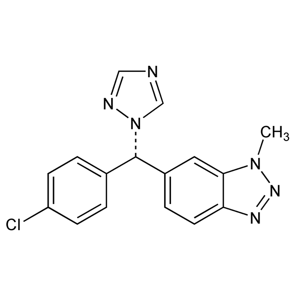 Graphical representation of Vorozole