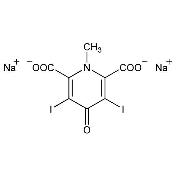 Graphical representation of Sodium Iodomethamate