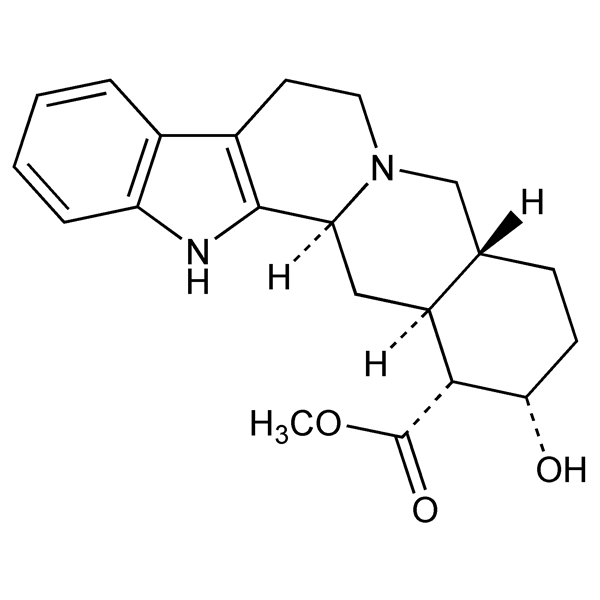 Graphical representation of Yohimbine