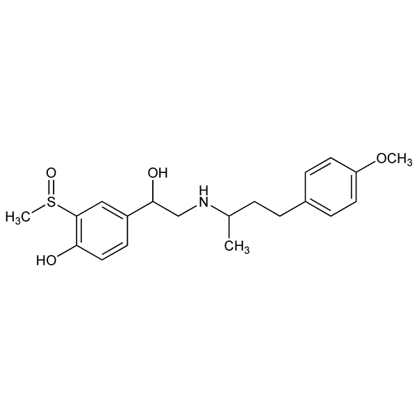 Graphical representation of Sulfinalol