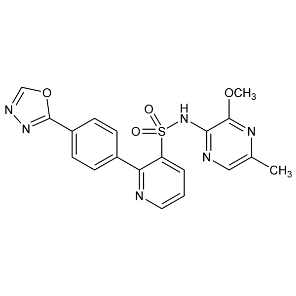 Graphical representation of Zibotentan