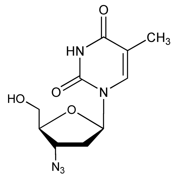 Graphical representation of Zidovudine