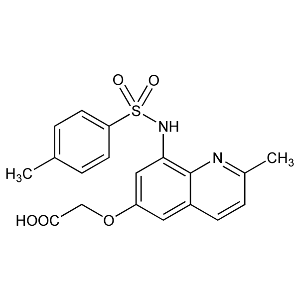 Graphical representation of Zinquin