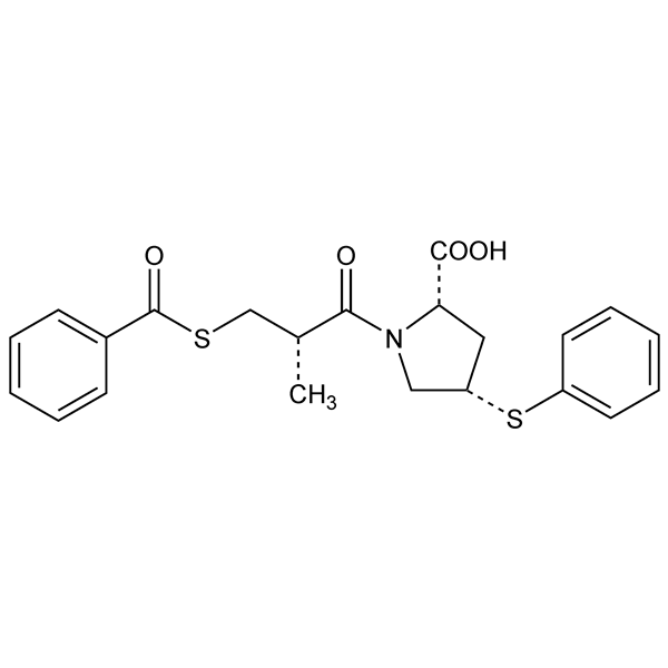 Graphical representation of Zofenopril