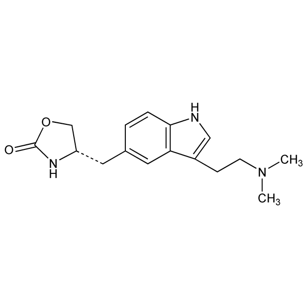 Graphical representation of Zolmitriptan