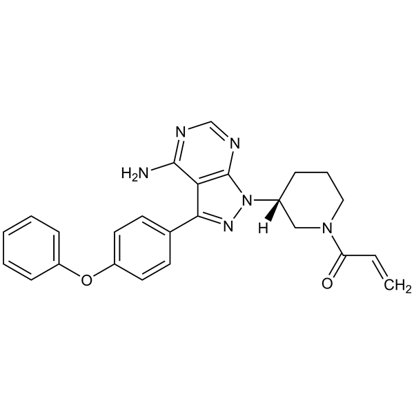 Graphical representation of Ibrutinib