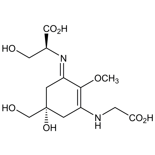 Graphical representation of Shinorine