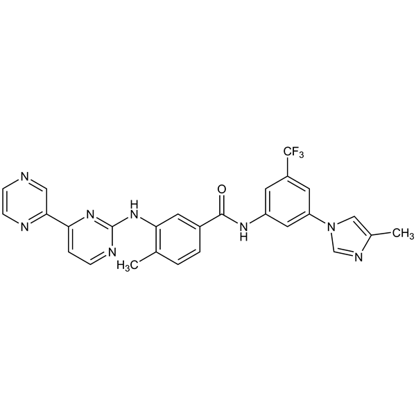 Graphical representation of Radotinib