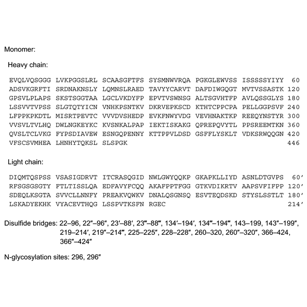 Graphical representation of Ramucirumab