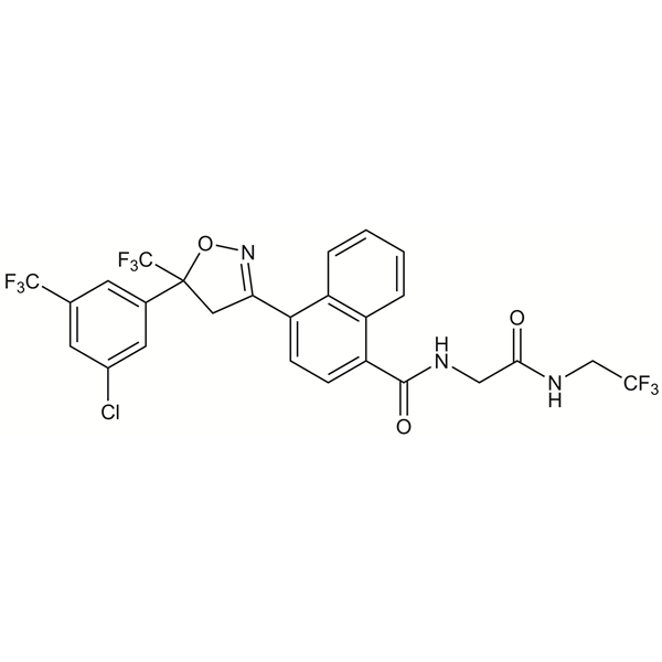 Graphical representation of Afoxolaner