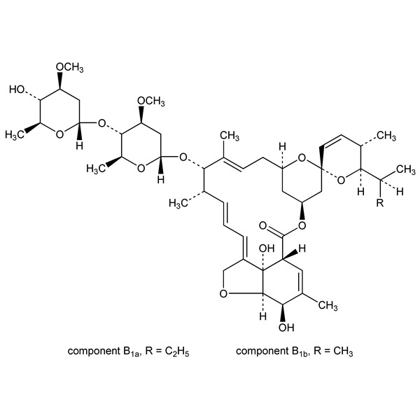 Graphical representation of Abamectin