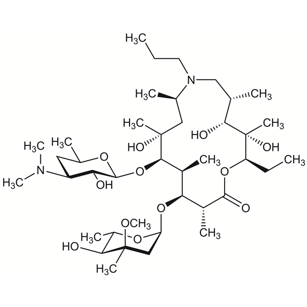 Graphical representation of Gamithromycin