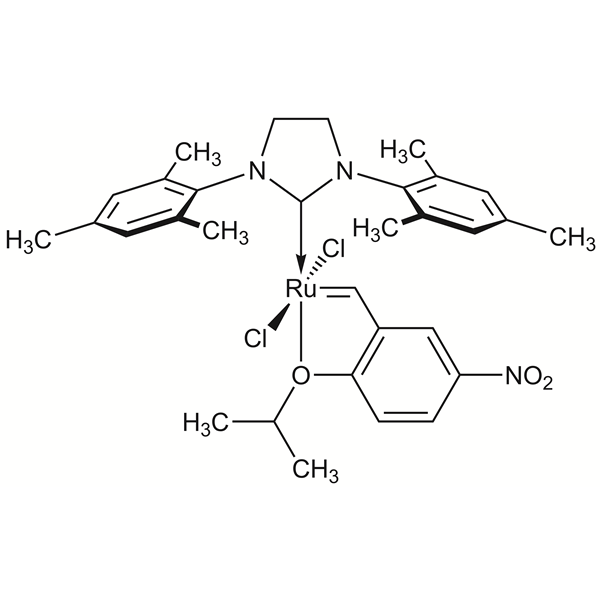 Graphical representation of Grela catalyst