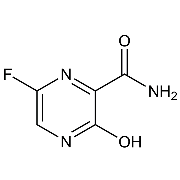 Graphical representation of Favipiravir