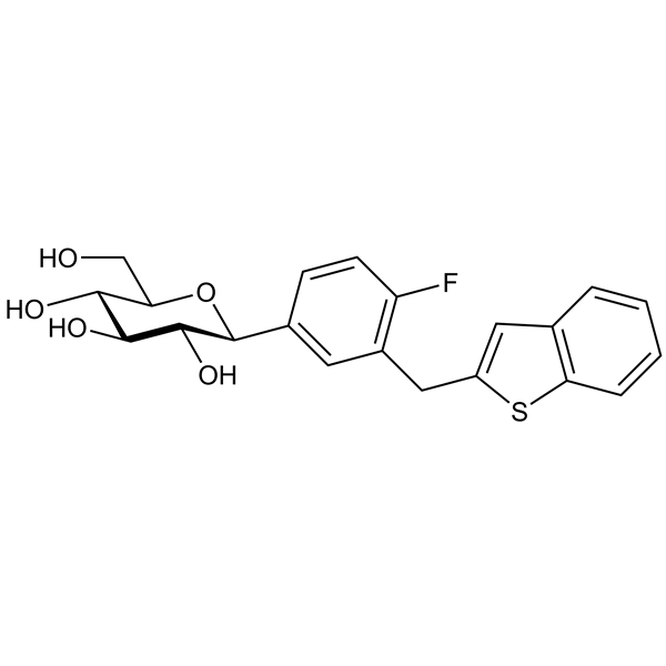 Graphical representation of Ipragliflozin