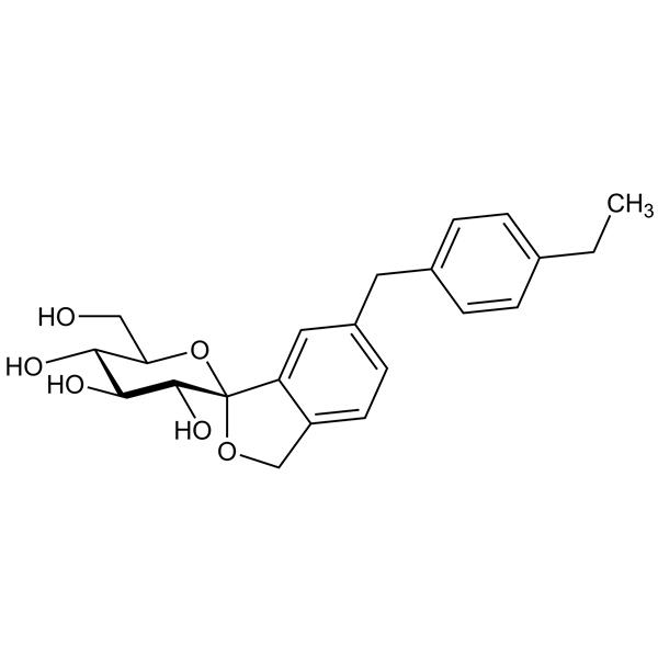 Graphical representation of Tofogliflozin